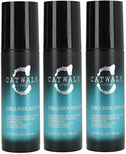 Tigi Lot de 6 flacons d'amplificateur de boucles Curls Rock 150 ml