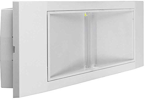 PROGETTO LUCE LAMPADA EMERGENZA BEGHELLI 1499 E LED 11W COMPLETA DI BATTERIA AL LITIO SLIM NEW