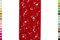 Creativery Tüll 15cm x 9m Glitzer Punkte Rot