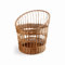 LACOR - 63493 - Panera Baguette, Panera para Guardar el Pan, Cesta con Apariencia de Mimbre, Polipropileno con Refuerzo de Acero Inox, 32x42 cm, Marrón Oscuro