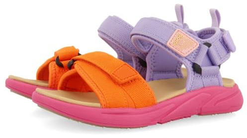 Ciabatte Sportive Color Fucsia con Accenti di Colore per Ragazza E Ragazzo BUNNEL