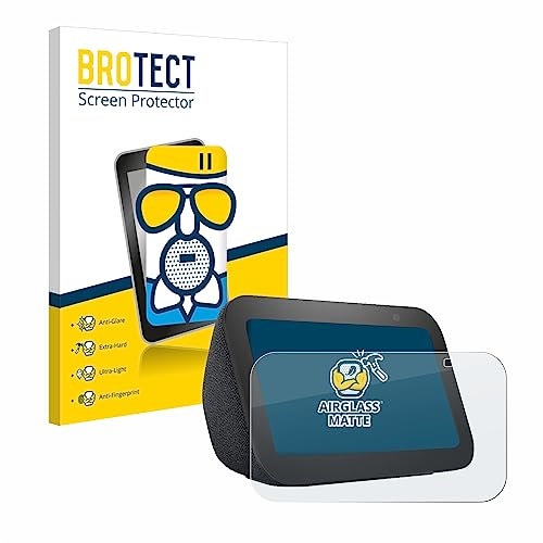 BROTECT Entspiegelungs Schutzglas für Amazon Echo Show 5 (3. Gen.) Schutzfolie Panzer Folie Glas Matt [Extrem Kratzfest 9H, Anti-Reflex]