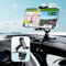 CHDFKKD Phone Mount for Car Dashboard, 360 Degree Rotation Universal Cell Phone Holder for Car Clip Mount Stand Suitable for 4 to 7 Smartphones (Standard Black)