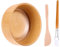 Ipetboom Diy Mask Making Bowl Set Wooden Face Mask Mixing Bowl Spatula Brush Diy Beauty Products