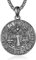 ADMETUS Sternzeichen Waage Anhänger Kette Schwarz Waage Halskette Herren Tierkreiszeichen Anhänger Schmuck Sternzeichen Konstellation Kette Geschenke für Männer