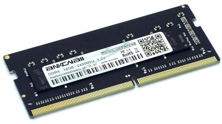 Memoria RAM DDR4 16GB 2400MHz SODIMM para Portátil – Chips Samsung/Hynix/Kingston – CL17 – 1.2V – Compatible con HP, Lenovo, DELL – Nueva