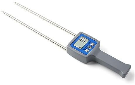 Feuchtigkeitsmesser, TK100W Hygrometer Holz Sägemehl Pulver Heuballen Torf Feuchtigkeitsmesser Hygrometer Luftfeuchtigkeit