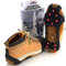 Winterwise® 10-stud Ice Traction Universal-Stretch Fit Snow & Ice Spikes (Griff, stoßplatten und stegeisen,