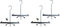 2 x Pairs Roof Rack Ladder Clamps