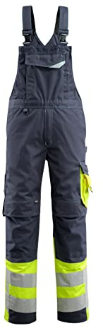 Mascot Latzhose Sunderland, 1 Stück, L82cm/C44, schwarz/blau/gelb, 15669860-01017-82C44