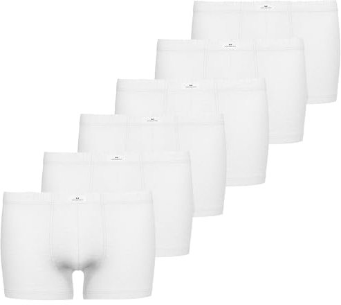Götzburg Herren Boxershorts ohne Eingriff im 3er Pack (DE/NL/SE/PL, Alphanumerisch, XL, Regular, Regular, 6 x weiß)