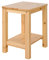 Homestyle4u Beistelltisch Nachttisch Natur Hocker Holz Kiefer Holztisch Schlafzimmer Wohnzimmer Flur