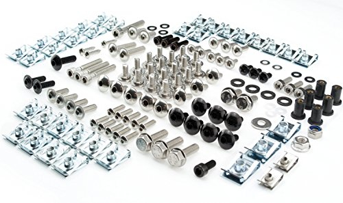 Aprilia RS4 50 125ccm Schraubensatz Verkleidung Clipse Klemmen Gummimuttern ab Baujahr 2011 Set Schrauben 146 Bauteile