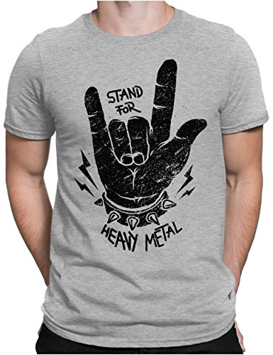PAPAYANA - Stand for Heavy Metal - Herren T-Shirt Bedruckt | S - 4XL