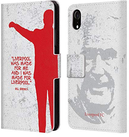 Head Case Designs Officially Licensed Liverpool Football Club Made For Liverpool Bill Shankly Quotes Leather Book Wallet Case Cover Compatible With Apple iPhone XR