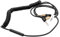 vhbw cavo audio AUX compatibile con Marshall Kilburn, Kilburn 2 cuffie - Con jack da 3,5mm, 150-230 cm, dorato/nero
