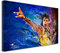 DECLINA, Dekoratives Bild, Wandbild, Wohnzimmer, Deko, Gemälde, limitierte Serie, Michael Jackson, 50 x 30 cm