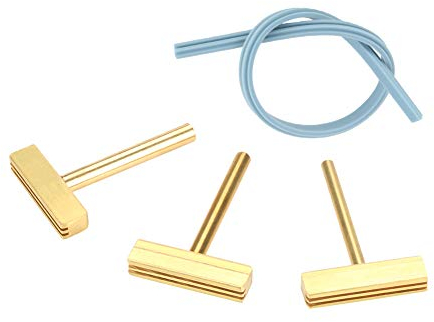 3Pcs 30W/40W/60W Punte per saldatore in ottone tipo T con striscia per pressatura a caldo per la riparazione dello schermo LCD liquido