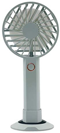 1 Pc Handheld Fan Portable USB Charging Air Cooler for Student Dormitory Travel Home Office Use