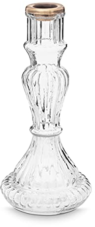 PIP STUDIO 51092075 Kerzenhalter clear glass Rim 20 cm (1 Stück)