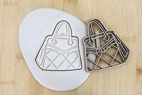 Cookie Cutter Fondant Keksstempel/Ausstechform Keksausstecher Handtasche ca. 8cm