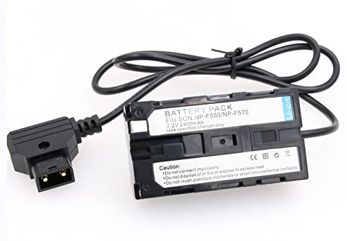 ZBLZGP D-tap NP-F970 - Batteria per monitor Atomos Shogun Ninja V Inferno