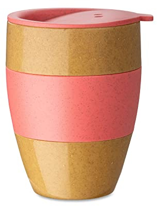 AROMA TO GO 2.0 Thermobecher m. Deckel 400ml nature coral