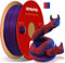 RepRapper Matte PLA Filament 1,75mm, 3D Drucker Filament Matte Textur, Feine Oberfläche, Keine Schichtlinien sichtbar, Matte Rot Blau 1KG