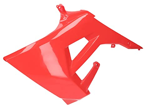 Cache radiateur Derbi gauche rouge sans décor 2B004334000W5R