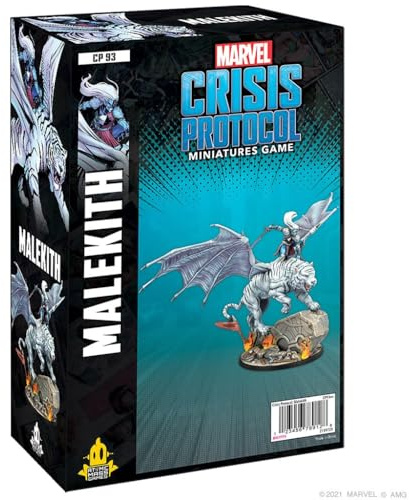 ATOMIC MASS GAMES Marvel: Crisis Protocol Malekith Character Pack Superhero Board Game Age 14+ 2 Players 90 Minutes Play Made
