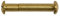 Ersatzteile Teakmöbel Ersatzschraube Messing Hülsenschraube 64-mm 3-teilig
