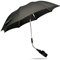 ZjRight Sombrilla para cochecito de bebé 50+ UV, 72 cm, con abrazadera de fijación ajustable y asa para cochecito de bebé, color negro