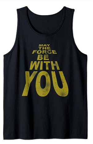 Star Wars May The Force Be With You Tank Top