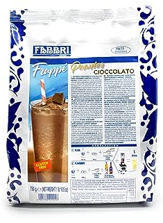 Fabbri - Kakao-Frappé/Schokoladenpulver - Packung 750 g