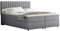 PANDA MÖBEL Everest Boxspringbett 160 x 200 cm Doppelbett mit hochwertiger Bonell-Matratze und Topper, Polsterbett mit Bettkasten, Schlafzimmer, Bequem, Modern, Stilvoll