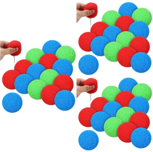 Toyvian 150 Stk Wattebausch Sommergeschenke Für Kinder, Partygeschenke Wattebällchen Nachfüllbare Wasserbombe Wasserkampfbälle Pool-party Füllung Polypropylen Magnetkugel