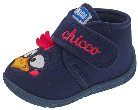 Chicco, Hausschuhe für Jungen, Perfekt für Zuhause und den Kindergarten, Bequem, Flexibel, Atmungsaktiv und Leicht, Jungenschuhe, Bunt, Entworfen in Italien