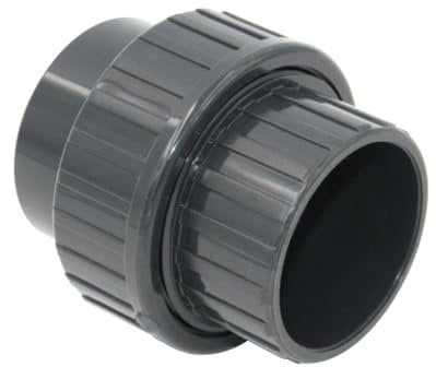 Plasson - Raccord PVC pression pour piscines - MANCHON UNION 3 PIECES JOINT EPDM A COLLER PVC PRESSION Femelle Ø40 - PLASSON