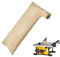 OYSTERBOY Table Saw Anti Dust Bag Wood Ash Collection Bag with Zipper Compatible with Bosch/Dewalt/Ryobi/Makita/Porter Cable/Craftsman/RIGID/Metabo/Kobalt/Skilsaw/Delta