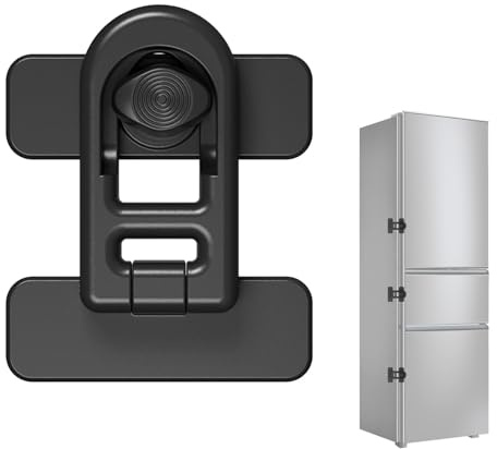 Magnetschloss für Kühlschrank – Kindersicherung, kombinierter Code | Sichere Verriegelung von Gefrierschrank und Kühlschrank | ideal für Wohnungen und gewerbliche Nutzung | Design