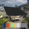TerrassenüBerdachung Sonnenschutz, Segeltuch Wasserdicht im Viele Größe und Farben, Für Garten Terrasse Camping, Wir Machen Sondergrößen, Viele Größe und Farben, Schwarz, 2.2x5M