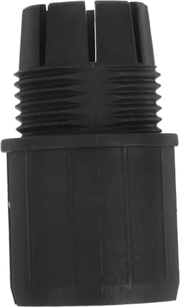 Homoyoyo Electric Fan Lifting Rod Joint Adjustable Height Column Nut Sturdy PVC Support Easy Installation for Floor Fans Black 6.4X3.5X2.2cm