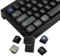 JakeTsai Keycaps, 171 Keys YMK-Profile Double Shot Grey Black Keycaps Set with 2,75u, 3u, 6,25u und 7u Space Bar for Cherry MX Switch ANSI & ISO Layout Mechanical Keyboards