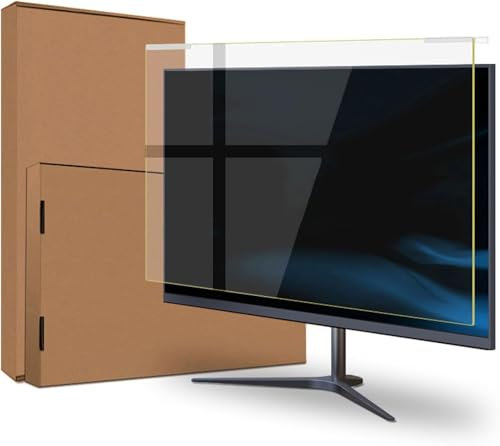 Laptop Privacy Shield, Abnehmbarer Computer Privac Abnehmbare 17-32 Zoll Anti-Blue-Displayschutzfolie, blaues Licht blockierende Displayschutzfolie, Aufhängungsinstallation, Augenschutz(27inches/659*3