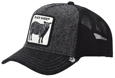 Goorin Bros. Black Sheep 101-1488 Trucker Cap Unisex Wollmischung Dunkelgrau, dunkelgrau, One size