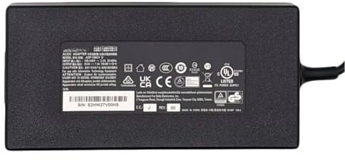 New Charger Replacement for MSI GF63 THIN 11UC-446XES Laptop Compatible with Part Number: ADP-120VH D Notebook Gaming 150W AC Adapter with UK Power Cord - 4.5 mm x 3.0 mm Pin Size