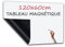 PREVIS Whiteboard-Folie Magnetisch Selbstklebend 120x60cm – Magnetfolie Selbstklebend Stark – Vielseitige Magnettafel für Büro, Zuhause & Schule – Einfach Anzubringen & Entfernen
