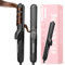 Pro Hair Straightener, Ionen Haarglätter und Lockenstab 2 in 1, 360° Kaltluft Glätteisen zum Glätten & Locken, 5 Temperaturstufen, Jooayou Curling Iron, Nass und Trocken, einfaches Styling–Noble Black