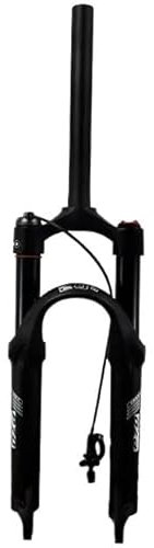 Forcella Mtb Forcella anteriore for mountain bike 20 pollici 24 pollici Forcella ad aria Lega di alluminio Freno a disco 100mm Sgancio rapido Spalla Filo Bloccaggio controllato Forcella Della Biciclet
