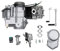 4-Takt Motor mit Luftkühlung und handbetätigter Kupplung, 125ccm 4-Gang Dirtbike Pitbike Cross Kick Start Einzylinder Engine, 6.5kw Einzylinder-Viertaktmotor für Geländewagen Motorrad CRF50
